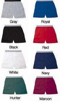  Schooluniforms.com - uniforms  uniforms online Solid Color Jersey Knit Boxers - SchoolUniforms.com
