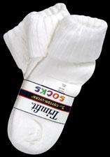  Schooluniforms.com - uniforms  uniforms online Trimfit Brand Cotton Triple Roll Socks - SchoolUniforms.com