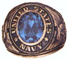  frankbeeinc - uniforms  uniforms online U.S. Navy Ring 18 Kt. Gold Electroplate Ring - SchoolUniforms.com